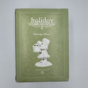 Department 56 Retired 2002 Holiday Kisses Silhouette Figure Child & Dog in Box